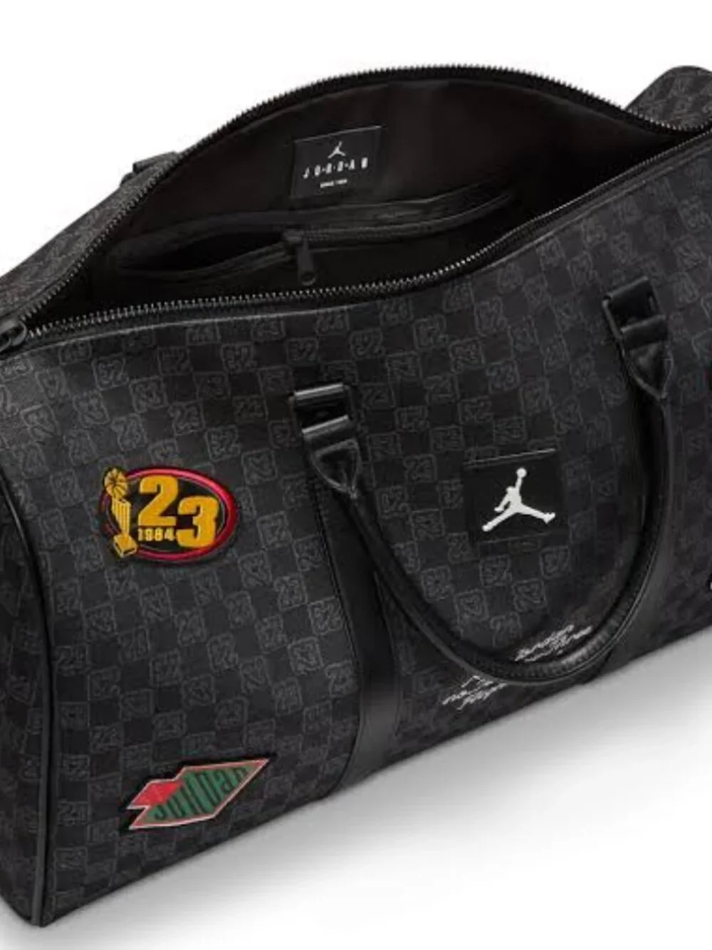 Nike Jordan Luxury Champion Monogram 25L Duffel Bag